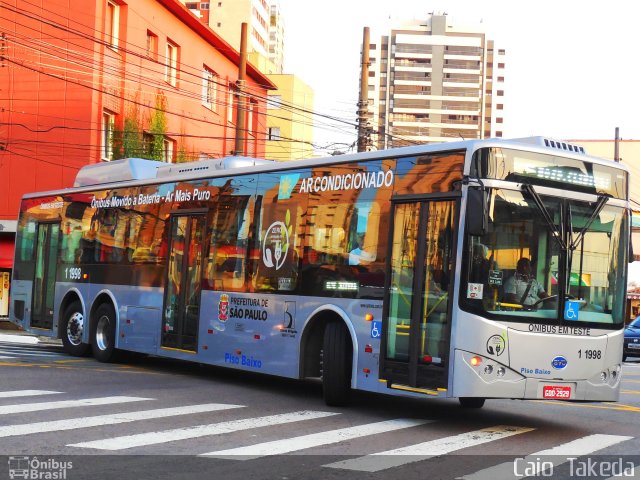Viação Santa Brígida 1 1998 na cidade de São Paulo, São Paulo, Brasil, por Caio  Takeda. Número da foto: #4374940.