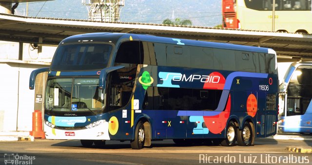 Viação Sampaio 11606 na cidade de Rio de Janeiro, Rio de Janeiro, Brasil, por Ricardo Luiz. Número da foto: #4378429.