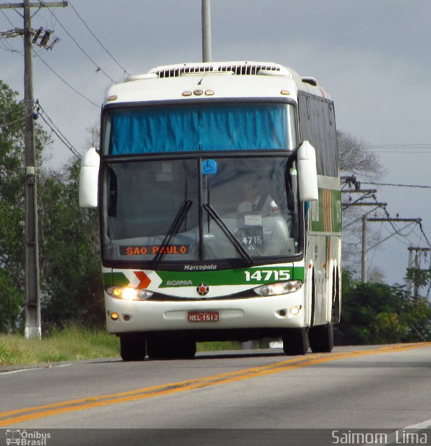 Empresa Gontijo de Transportes 14715 na cidade de Campos dos Goytacazes, Rio de Janeiro, Brasil, por Saimom  Lima. Número da foto: #4380366.