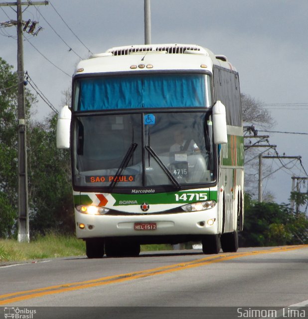 Empresa Gontijo de Transportes 14715 na cidade de Campos dos Goytacazes, Rio de Janeiro, Brasil, por Saimom  Lima. ID da foto: 4380366.