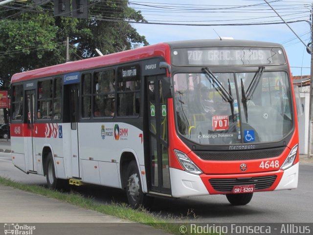 Real Alagoas de Viação 4648 na cidade de Maceió, Alagoas, Brasil, por Rodrigo Fonseca. ID da foto: 4380994.