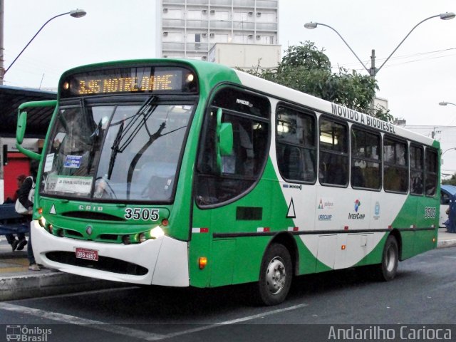 Padova Coletivos 3505 na cidade de Campinas, São Paulo, Brasil, por João Silva. ID da foto: 4429024.