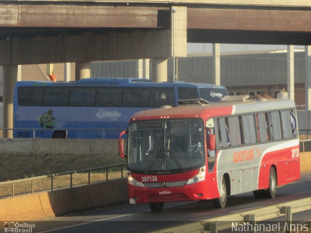 Giotur Transportes e Turismo 207130 na cidade de Anápolis, Goiás, Brasil, por Nathanael de Jesus  Azevedo. Número da foto: #4430444.