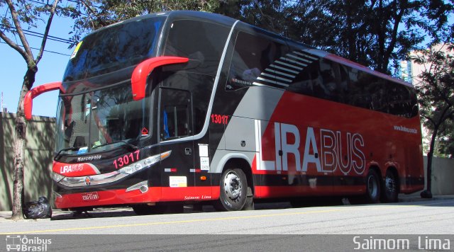 Lirabus 13017 na cidade de Vitória, Espírito Santo, Brasil, por Saimom  Lima. ID da foto: 4450945.