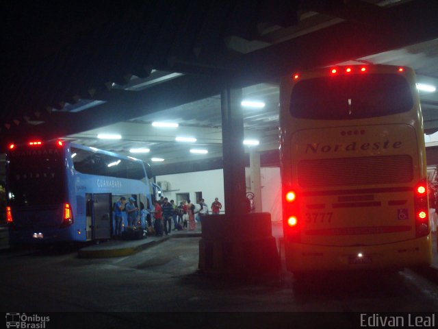 Viação Nordeste 3777 na cidade de Natal, Rio Grande do Norte, Brasil, por Edivan Leal. Número da foto: #4450716.