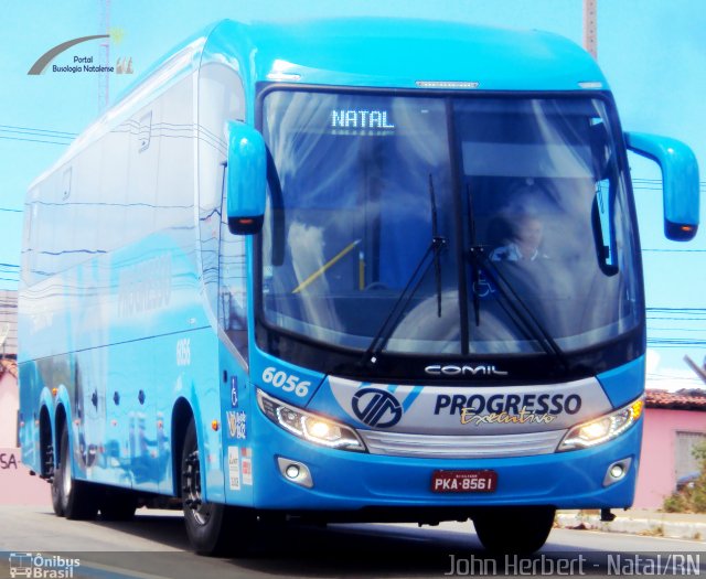 Auto Viação Progresso 6056 na cidade de Natal, Rio Grande do Norte, Brasil, por John Herbert. Número da foto: #4450148.