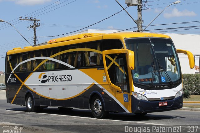 Viação Progresso 30305 na cidade de Juiz de Fora, Minas Gerais, Brasil, por Douglas Paternezi. Número da foto: #4450605.