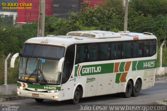 Empresa Gontijo de Transportes 14425 na cidade de Aracaju, Sergipe, Brasil, por Julio Cesar  Barbosa Martins. Número da foto: #4451456.