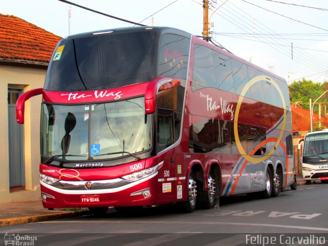 Nova Ita-Wag Transportes 500 na cidade de Tambaú, São Paulo, Brasil, por Felipe Carvalho. ID da foto: 4453102.