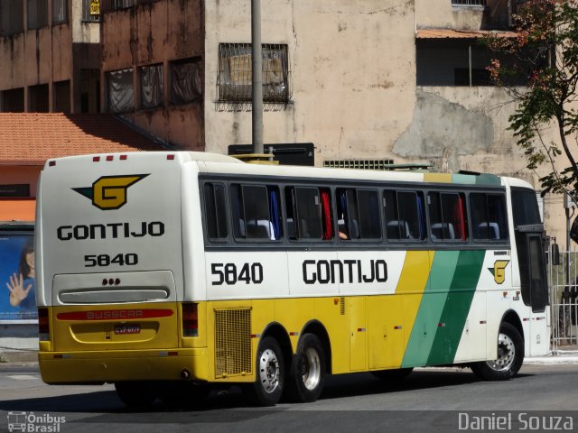 Empresa Gontijo de Transportes 5840 na cidade de Belo Horizonte, Minas Gerais, Brasil, por Daniel Souza. Número da foto: #4453792.