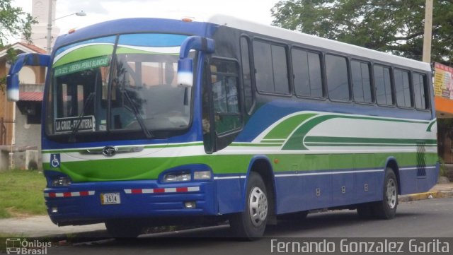 Ônibus Particulares GB 2614 na cidade de Alto Paraíso de Goiás, Goiás, Brasil, por Fernando Gonzalez Garita. ID da foto: 4452282.