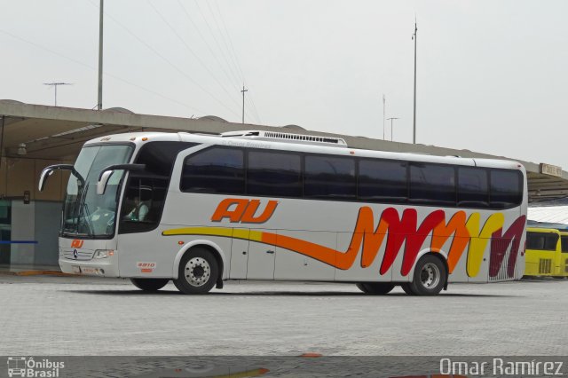 AU - Autobuses Unidos 4910 na cidade de Venustiano Carranza, Ciudad de México, México, por Omar Ramírez Thor2102. ID da foto: 4453198.