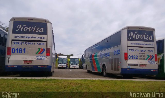 Novisa Transportes Rodoviários e Serviços 0182 na cidade de Camaçari, Bahia, Brasil, por Aneivan Lima. Número da foto: #4453203.