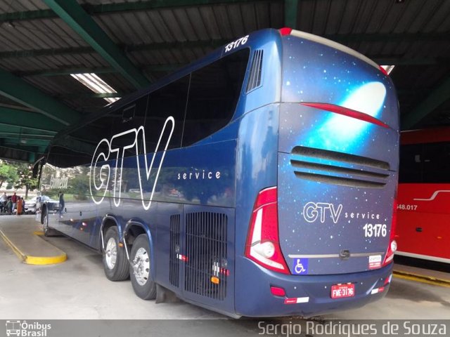 Viação Cometa 13176 na cidade de Resende, Rio de Janeiro, Brasil, por Sergio Rodrigues de Souza. ID da foto: 4452661.