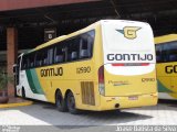 Empresa Gontijo de Transportes 12590 na cidade de Coronel Fabriciano, Minas Gerais, Brasil, por Joase Batista da Silva. Número da foto: #:id.
