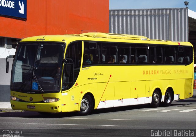 Viação Itapemirim 5531 na cidade de Rio de Janeiro, Rio de Janeiro, Brasil, por Gabriel Batista. Número da foto: #4456410.