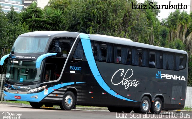 Empresa de Ônibus Nossa Senhora da Penha 53050 na cidade de Curitiba, Paraná, Brasil, por Luiz Scarabotto . ID da foto: 4456024.