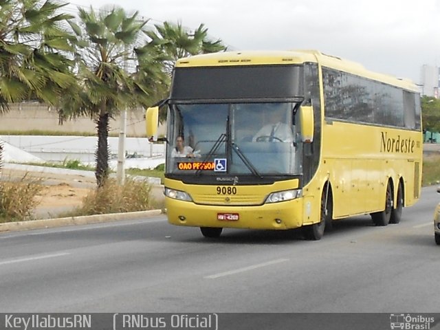 Viação Nordeste 9080 na cidade de Natal, Rio Grande do Norte, Brasil, por Keylla Pinto. Número da foto: #4456118.