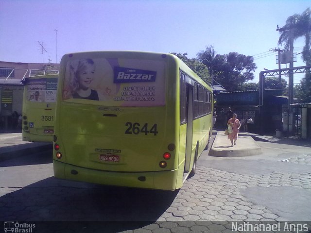 TCA - Transportes Coletivos Anápolis 2644 na cidade de Anápolis, Goiás, Brasil, por Nathanael de Jesus  Azevedo. ID da foto: 4456406.