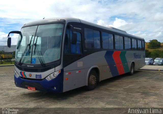 Novisa Transportes Rodoviários e Serviços 0116 na cidade de Camaçari, Bahia, Brasil, por Aneivan Lima. Número da foto: #4454776.