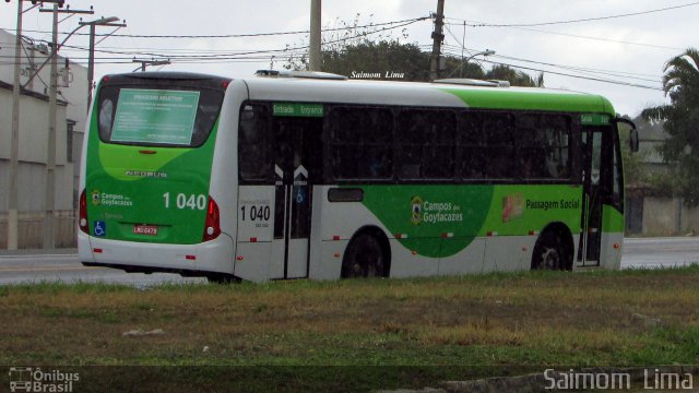 Auto Viação São João 1 040 na cidade de Campos dos Goytacazes, Rio de Janeiro, Brasil, por Saimom  Lima. Número da foto: #4455777.