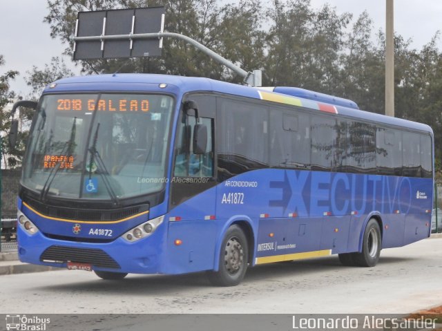 Premium Auto Ônibus A41872 na cidade de Rio de Janeiro, Rio de Janeiro, Brasil, por Leonardo Alecsander. Número da foto: #4454820.