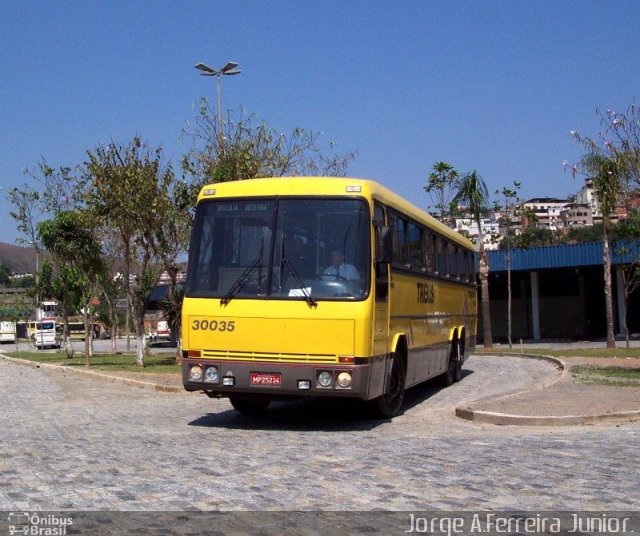 Viação Itapemirim 30035 na cidade de Juiz de Fora, Minas Gerais, Brasil, por Alexandre  Alvarenga. ID da foto: 4457241.