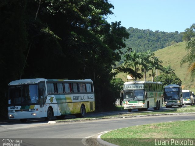 Empresa Gontijo de Transportes 11020 na cidade de Viana, Espírito Santo, Brasil, por Luan Peixoto. ID da foto: 4457177.