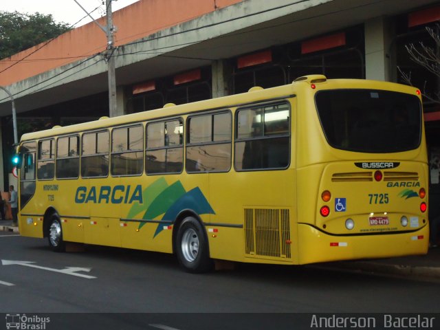 Viação Garcia 7725 na cidade de Londrina, Paraná, Brasil, por Anderson  Bacelar. ID da foto: 4458239.