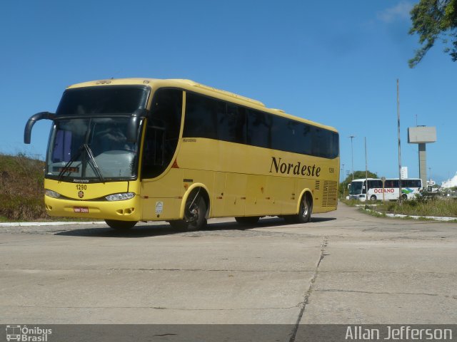 Viação Nordeste 1290 na cidade de Natal, Rio Grande do Norte, Brasil, por Allan Jefferson. Número da foto: #4458552.