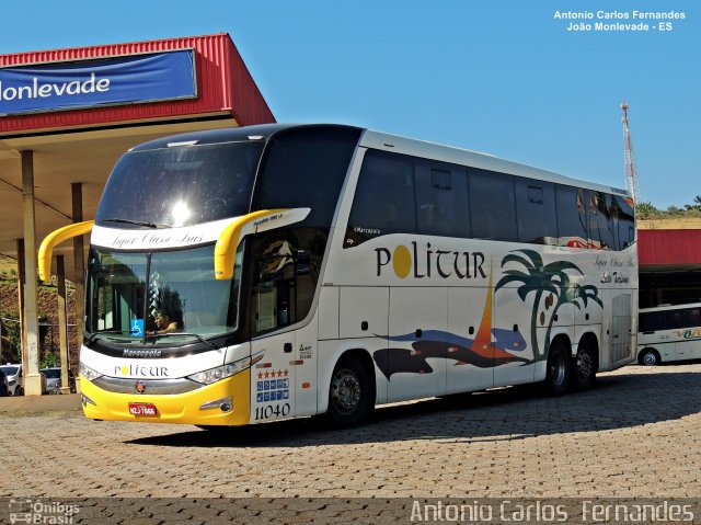 Politur Viagens e Turismo 11040 na cidade de João Monlevade, Minas Gerais, Brasil, por Antonio Carlos Fernandes. ID da foto: 4457780.