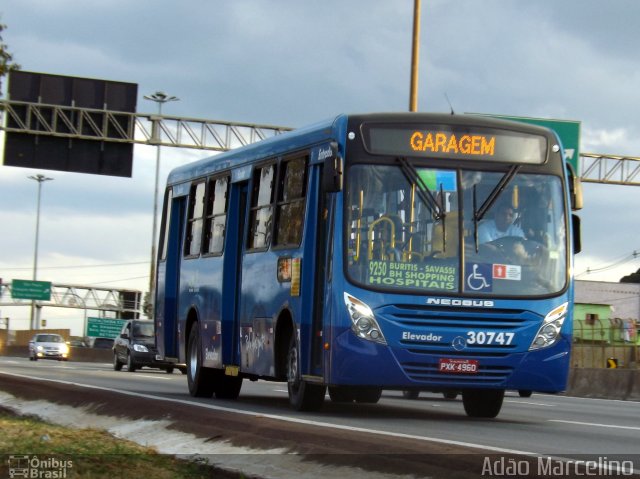 Via BH Coletivos 30747 na cidade de Belo Horizonte, Minas Gerais, Brasil, por Adão Raimundo Marcelino. Número da foto: #4461265.