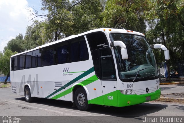AVM - Autotransportes Valle del Mezquital 1020 na cidade de Gustavo A. Madero, Ciudad de México, México, por Omar Ramírez Thor2102. Número da foto: #4459406.