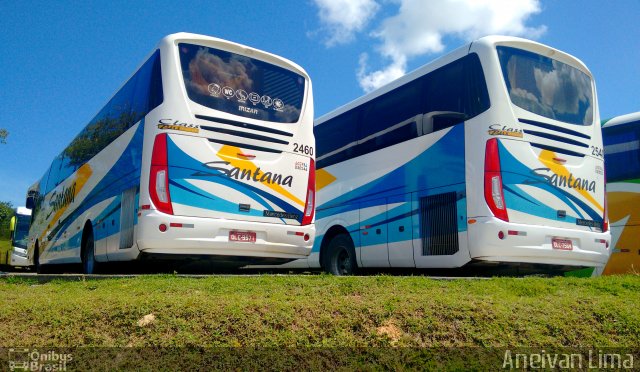 Empresas de Transportes Santana e São Paulo 2460 na cidade de Camaçari, Bahia, Brasil, por Aneivan Lima. Número da foto: #4459638.