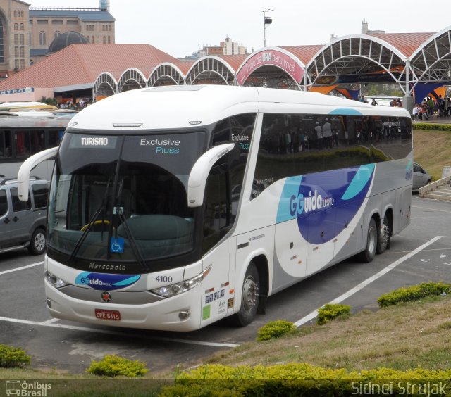 GGuida - Graça e Guida Transportes e Turismo 4100 na cidade de Aparecida, São Paulo, Brasil, por Sidnei Machado Strujak. ID da foto: 4461733.