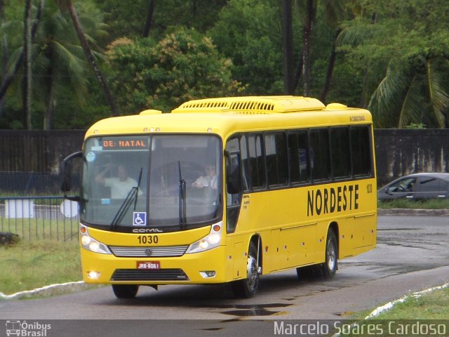 Viação Nordeste 1030 na cidade de João Pessoa, Paraíba, Brasil, por Marcelo Soares Cardoso. Número da foto: #4460823.