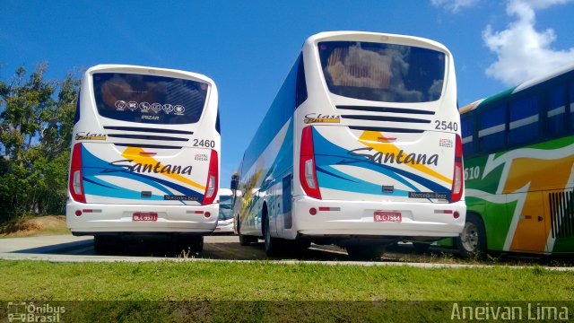 Empresas de Transportes Santana e São Paulo 2540 na cidade de Camaçari, Bahia, Brasil, por Aneivan Lima. Número da foto: #4459629.