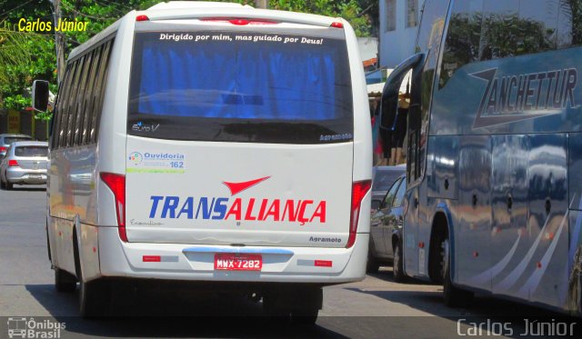 Trans Aliança Transportes 7282 na cidade de Goiânia, Goiás, Brasil, por Carlos Júnior. ID da foto: 4461141.