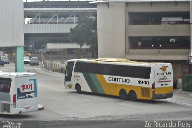 Empresa Gontijo de Transportes 11940 na cidade de Rio de Janeiro, Rio de Janeiro, Brasil, por Zé Ricardo Reis. ID da foto: 4460240.