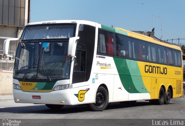 Empresa Gontijo de Transportes 12300 na cidade de Rio de Janeiro, Rio de Janeiro, Brasil, por Lucas Lima. ID da foto: 4463337.