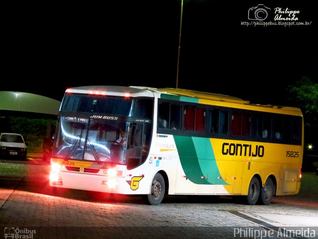 Empresa Gontijo de Transportes 15825 na cidade de João Monlevade, Minas Gerais, Brasil, por Philippe Almeida. ID da foto: 4463851.