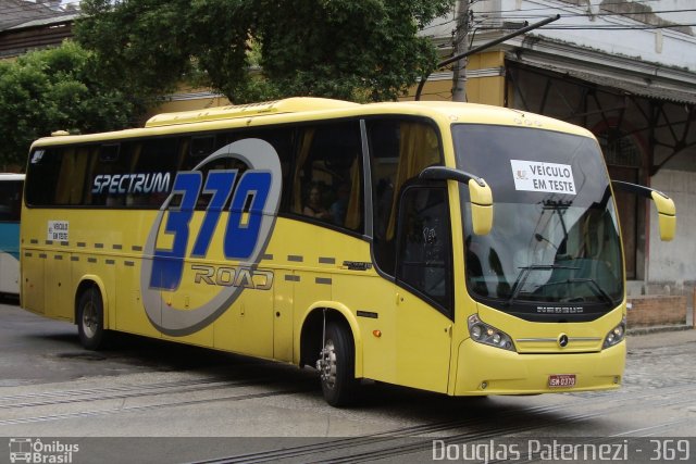 Transportes Única Petrópolis VEÍCULO EM TESTE na cidade de Rio de Janeiro, Rio de Janeiro, Brasil, por Douglas Paternezi. Número da foto: #4462595.