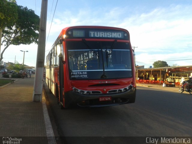 Ônibus Particulares DJC1679 na cidade de Santarém, Pará, Brasil, por Gilsonclay de Mendonça Moraes. ID da foto: 4463606.