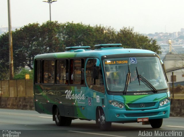 Magela Turismo 1666 na cidade de Belo Horizonte, Minas Gerais, Brasil, por Adão Raimundo Marcelino. ID da foto: 4463640.