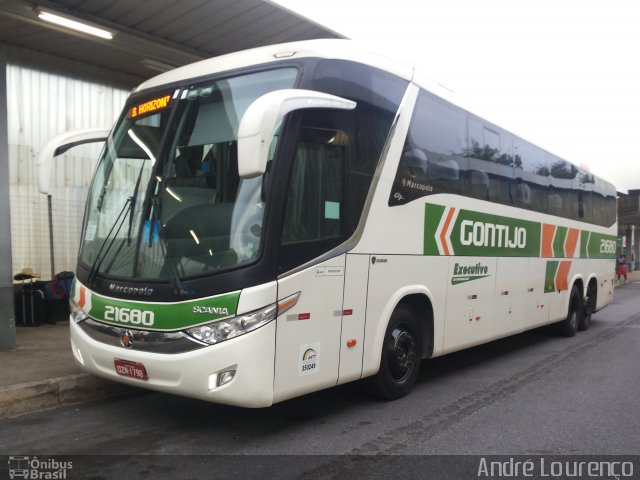 Empresa Gontijo de Transportes 21680 na cidade de Belo Horizonte, Minas Gerais, Brasil, por André Lourenço de Freitas. Número da foto: #4462124.