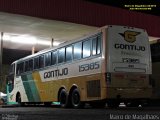 Empresa Gontijo de Transportes 15385 na cidade de João Monlevade, Minas Gerais, Brasil, por Mairo de Magalhães. ID da foto: :id.