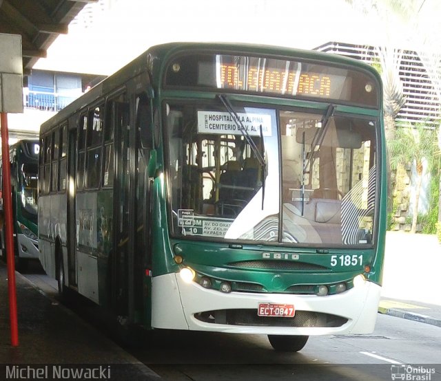 Via Sul Transportes Urbanos 5 1851 na cidade de São Paulo, São Paulo, Brasil, por Michel Nowacki. ID da foto: 4465258.