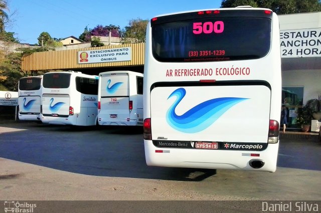 Viação Cristiano Morais 0500 na cidade de Ouro Preto, Minas Gerais, Brasil, por Daniel Silva. Número da foto: #4464376.