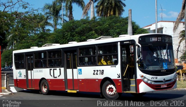 Auto Ônibus Macacari 2218 na cidade de Jaú, São Paulo, Brasil, por Cristiano Soares da Silva. Número da foto: #4464840.