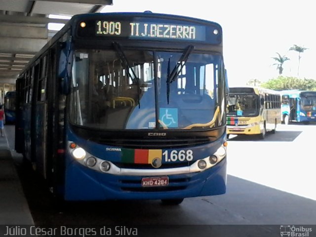 Itamaracá Transportes 1.668 na cidade de Paulista, Pernambuco, Brasil, por Júlio César Borges da Silva. Número da foto: #4464335.